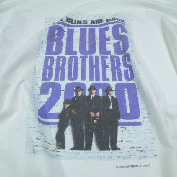 送料無料 The Blues Brothers 2000 ブルース・ブラザース 2000 映画T オフィシャル made in USA 1998 ビンテージ