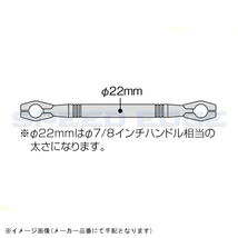 在庫あり HURRICANE ハリケーン HB0714 ハンドルブレース ゴクブト/L Cメッキ_画像3