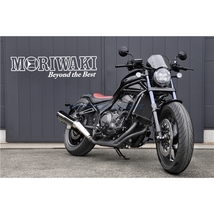 在庫あり MORIWAKI モリワキ 01911-201T5-B0 REBEL1100 21- Radiator Core Guard BLACK_画像2