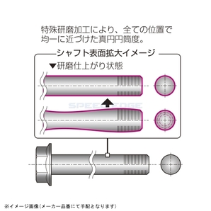 在庫あり KITACO キタコ 498-1432010 中空アクスルシャフトの画像3