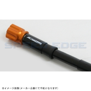 AC-PERFORMANCELINE ACパフォーマンスライン AGG1435 ユニバーサルホース(ガイド付) アルミ ゴールド ブラック ホース全長1435mm