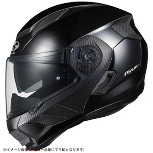 在庫あり KABUTO カブト RYUKI ブラックメタリック XLサイズ(61-62)