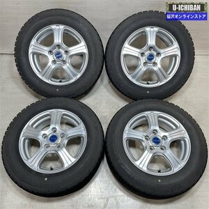 80系 ノア ヴォクシー 等 FEID 6-15+53 5H114.3 ブリヂストン アイスパートナー2 195/65R15 15インチ スタッドレス 4本セット 009k