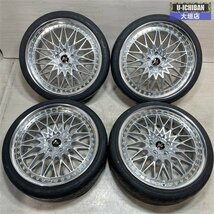 良品 クラウン マークX等 ワーク VS XV 8.5-20+40 9-20+46 5H114.3 海外タイヤ 225/35R20 20インチ 4本 ※ビッグキャリパー除く 002R_画像1