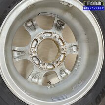 ハイエース 等 キーラー 6-15+33 6H139.7 ヨコハマ アイスガードIG91 195/80R15 15インチ スタッドレス 4本セット 009_画像5