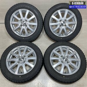 軽 N-BOX タント スペーシア 等 ラブリオン 4.5-14+45 4H100 グッドイヤー アイスナビ6 155/65R14 14インチ スタッドレス 4本セット 009