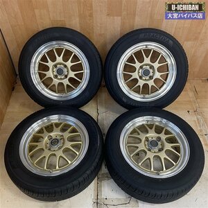 レーシングスパルコ NS03 15インチ 5.5J +42 4H 100 & PRACTIVA 185/60R15 84H 4本 アクア ヴィッツ フィット キューブ スイフト等 004