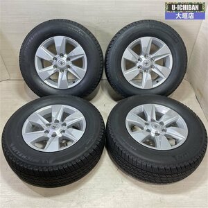 美品 走行少 トヨタ プラド純正 7.5-17+25 6H139 ミシュラン ラティチュード ツアー 265/65R17 2023年製 17インチ 4本セット 002R