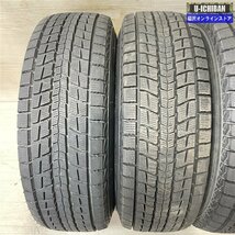 溝あり 2021年製 6本スポーク ホイール 6-15+25 6H139 ダンロップ ウィンターマックスSJ8+ 215/70R15 15インチ スタッドレス 4本セット 009_画像9