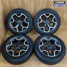 2022年製 スタッドレスセット 225/55R17 97Q DL WM02 & GP系 XV 純正 17インチ 7J +48 5H 100 4本 GP系 XV SH系 フォレスター 等 _▽w004_画像1