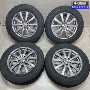 CX-5 CX-8 Ｔ32 エクストレイル 等 DOS 7-17+48 5H114.3 グッドイヤー アイスナビSUV 225/65R17 17インチ スタッドレス 4本セット 009k