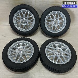 軽 軽自動車 タント デイズ Ｎ-BOX 等 DOS 4.5-14+45 4H100 グッドイヤー アイスナビ6 155/65R14 14インチ スタッドレス 4本セット 009