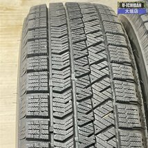 溝あり ブリヂストン VRX2 155/65R14 14インチ スタッドレス 2022年製 4.5-14+45 4H100 軽自動車 タント N-BOX スペーシア ムーヴ 002R_画像7