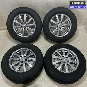 デリカD5 アウトランダー 等 DOS 6.5-16+38 5H114.3 グッドイヤー アイスナビSUV 215/70R16 16インチ スタッドレス 4本セット 009k