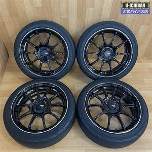 美品! アドバンレーシング RZⅡ 16インチ 5.5J +45 4H 100 & YH V701 165/50R16 75V 4本セット N-BOX N-WGN ルークス デイズ タント 等 004