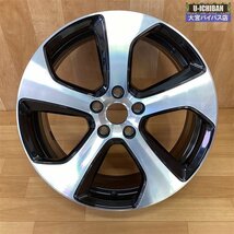 補修用として 1本 VW フォルクスワーゲン ゴルフ GTI純正ホイール 18インチ 7.5J +49 5H 112 004_画像2