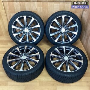 スタッドレス 225/40R18 92H ミシュラン X-ICE 3 & ロクサーニF10 18インチ 7J +53 5H 114 エスクァイア ステップワゴン アクセラ ▽W004