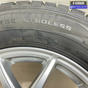 フォレスター 等 FENCER 6.5-16+48 5H100 ダンロップ WM01 215/65R16 16インチ スタッドレス 4本セット 009kの画像8