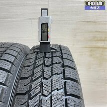 2022年製 ほぼ新品 グッドイヤー アイスナビ8 155/80R13 スタッドレスタイヤ パッソ Kei ヴィッツ カローラ 等 13インチ 4本セット 002R_画像7