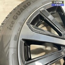 溝有 良品 スバル アウトバック 純正 7.5-18+55 5H114.3 ヨコハマ アイスガードG075 225/60R18 18インチ スタッドレス 4本セット 002R_画像6