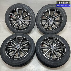 良品! 溝あり オデッセイ ヤリスクロス 等 スマック 6.5-17+53 5H114.3 ヨコハマ iG50+ 215/55R17 17インチ スタッドレス 4本セット 009k