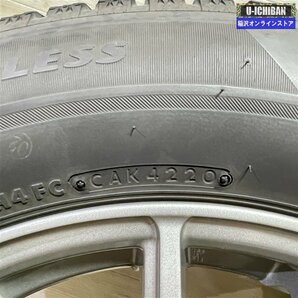 アルファード ヴェルフィア 等 RAVRION 7-17+38 5H114.3 2020年製 ブリヂストン VRX2 225/60R17 17インチ スタッドレス 4本セット 009kの画像5