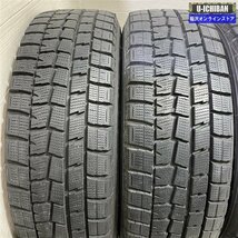 ヤリス アクア スイフト ヴィッツ 等 シュナイダー 5.5-15+40 4H100 ダンロップ WM01 185/60R15 15インチ スタッドレス 4本セット 009_画像9