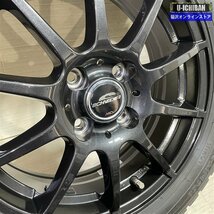 ヤリス アクア スイフト ヴィッツ 等 シュナイダー 5.5-15+40 4H100 ダンロップ WM01 185/60R15 15インチ スタッドレス 4本セット 009_画像3