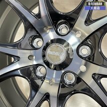 レヴォーグ S4 プリウスα MAZDA3 アクセラ 等 ウェッズ SA10R 7.5-18+45 5H114.3 ZBB 18インチ ホイール 4本セット 002R_画像6