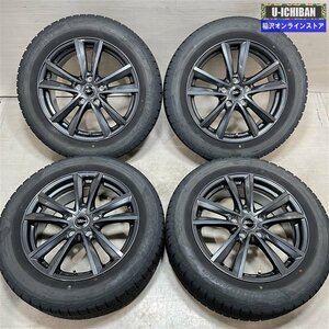 エルグランド カローラクロス C-HR等 ニルヴァーナ 7-17+48 5H114.3 ヨコハマ iG50プラス 215/60R17 17インチ スタッドレス 4本セット 009k