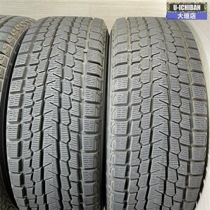 美品 溝有 A10/H10系 レクサスRX ヨコハマ G075 235/55R20 20インチ スタッドレス weds レオニス VR 8.5-20+35 5H114.3 ボルト付 002Rの画像8