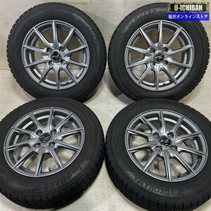 デミオ ｂB パッソ 等 ユーロストリーム 5.5-14+38 4H100 ヨコハマ IG50プラス 175/65R14 14インチ スタッドレス 4本セット 009