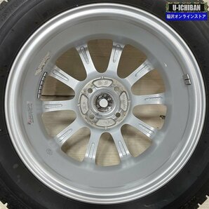 フィット シャトル 等 エコフォルム 5.5-15+50 4H100 ブリヂストン VRX 185/60R15 15インチ スタッドレス 4本セット 009の画像7