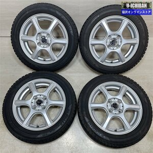 軽 軽自動車 スペーシア N-BOX タント デイズ 等 WEZEN 4.5-14+45 4H100 ヨコハマ IG50 155/65R14 14インチ スタッドレス 4本セット 009