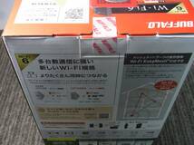 YI ア3-6 【未開封】 BUFFALO バッファロー WSR-1500AX2S 無線LAN親機 Wi-Fi6対応ルーター 1201+300Mbps_画像2