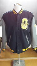 ▲B3-29 OVO Collegiate Varsity Jacket Black スタジアムジャンパー October's Very Own_画像1