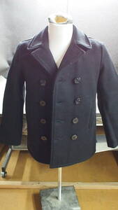 ▲Bに 3-88 SCHOTT U.S.740N PEA JACKET ピーコート ショット サイズ18