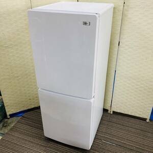 送料無料!!Haier ハイアール 148L 冷凍冷蔵庫 JR-NF148A 2ドア 右開き 一人暮らし コンパクトボディ 動作品 2016年製/035-12