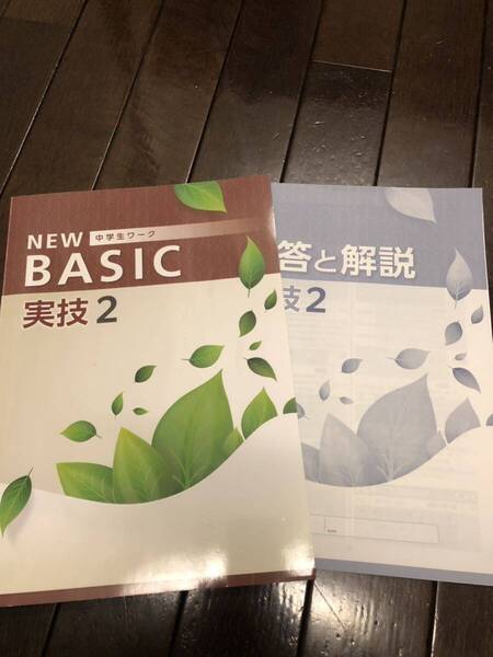 定期テスト対策に！　NEW BASIC 中学ワーク　実技2 音楽・美術・体育