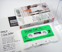 ♪【中古カセットテープ】酒井法子：Love Letter・Dream Call：シングルカセット：Ban16 イメージソング：オリジナル・カラオケ：のりピー_画像4