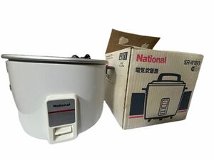 ナショナル　National 電気炊飯器　SR-W180 W ホワイト