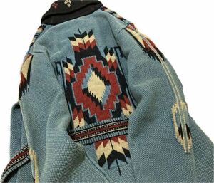 未使用品 国内正規品 rrl ダブルアールエル 加工カーディガンM ナバホ navajo インディアン オルテガ