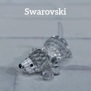 【匿名配送】 SWAROVSKI スワロフスキー 置物 伏せビーグル 犬