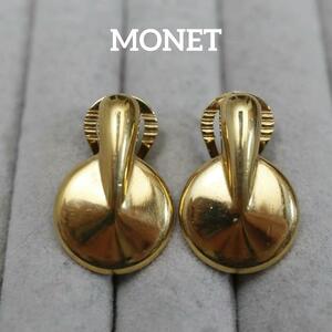 【匿名配送】 MONET モネ イヤリング ゴールド ヴィンテージ 8