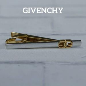 [ anonymity delivery ] Givenchy tiepin silver Logo simple 