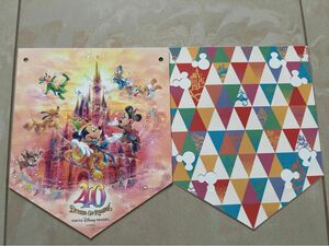 【新品】ディズニー 40周年 ガーランド 写真台紙