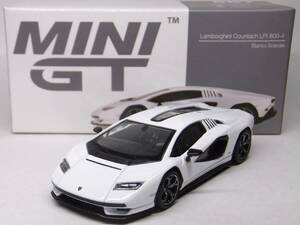 MINI GT★ランボルギーニ カウンタック LPI 800-4 Bianco Siderale MGT00567-L Lamborghini Countach LPI800-4 1/64 TSM