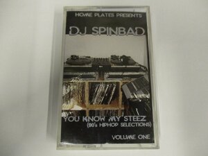 カセット 『DJ SPINBAD / YOU KNOW MY STEEZ (90's HIPHOP SELECTIONS) VOLUME ONE』 (HR TP)