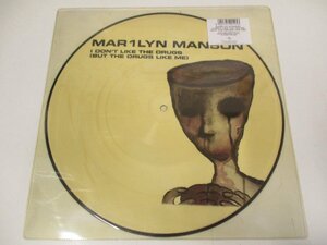 ピクチャー盤10インチ 『Marilyn Manson / I Don't Like The Drugs (But The Drugs Like Me)』　(Z17)