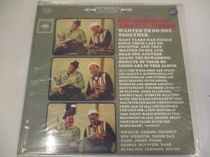 未開封 重量盤LP『Ben Webster & Sweets Edison / Wanted To Do One Together』 (Z3)　